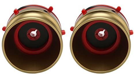 Ouvreur de 10 Pouces, Adaptateurs de Moyeu NAB Dispositif de Chargement Universel Poignée en Métal Poli pour Empêcher les Secousses pour Magnétophone Bobine à Bobine (Bronze)