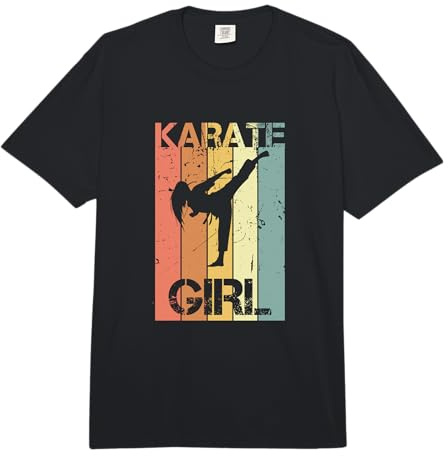 Karate Girl Women's Children's Karate Suit for Karate Kids Comfort Colors Adult Heavyweight T-Shirt