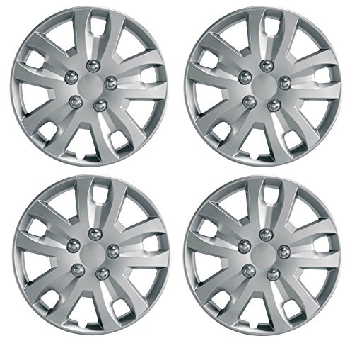 Set of 4 Wheel Trims / Hub Caps 15 Covers fits VW Golf Polo Touran Caddy