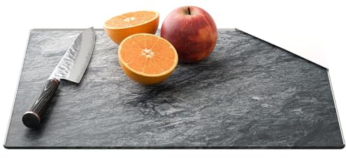 ALLboards Glass Chopping Board GRANITE STONE ROCK FORMATION 30x40cm Cutting Board Splashback Worktop Saver for Kitchen Hob Protection Hot Cover Heat Resistant Multi-Glass Plate Dishes Pad Work Surface