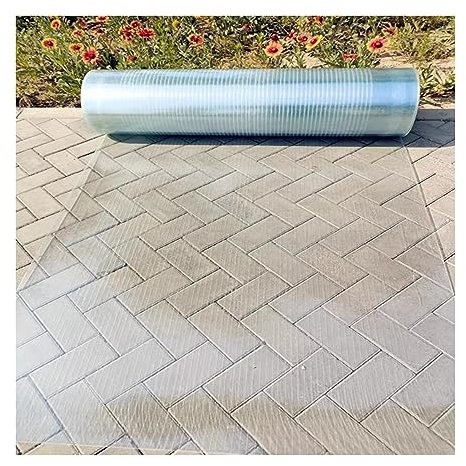 2 mm di spessore, piastra per tetto flessibile in policarbonato con protezione UV per coperture per serre esterne. Leggero e facile da piegare. Piastra in fibra di vetro resistente alla pioggia e