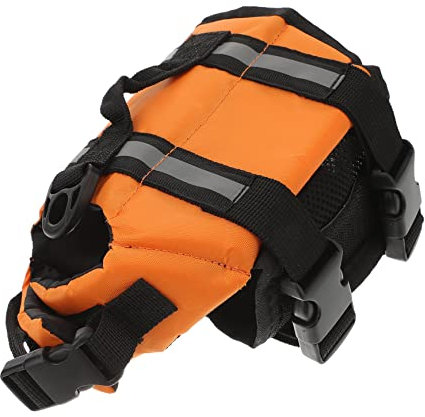 SEWOART Schwimmweste Für Hund XXS Mit D-Ring Zur Leinbefestigung Atmungsaktiv Leuchtend Mit Haltegriffen Schnelltuchsverschluss Angenehmer Textur