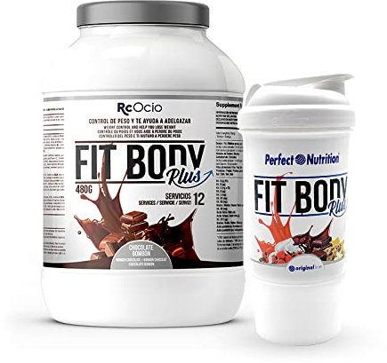Shake de remplacement de repas - Shaker - Pack | Remplacement de repas de régime hyperprotéiné | Aide à la perte de poids | Chocolat - Vanille - Fraise | Satiété pour hommes et femmes