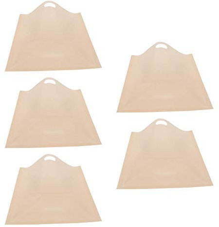 Bolsas de tostadora Reutilizables de 5 Piezas Bolsas de Pan antiadherentes Resistentes al Calor Emparedados Recipiente Calefactor de Pizza en tostadora, Horno de microondas o Parrilla