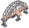 Spielzeugeisenbahn Zubehör - Graue Eisenbahnbrücke Aus Abs - Kompatibel Mit Und Holzeisenbahnsystemen - Fördert Kreativität Und Interaktives Spielen - Größe: 31,5 X 17 X 13 cm