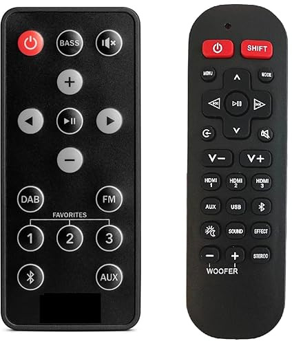 Ersatz Fernbedienung für Teufel Boomster RC