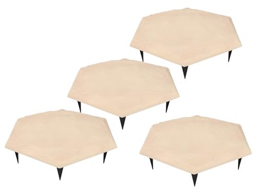 Piedras de Paso para Pasarela, Resistentes a la Intemperie, Decorativas, Resistentes, para Exteriores, con 24 Estacas de Suelo para Paisajismo (Generic6gkc4gtoar-11)