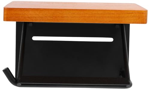 BUGUUYO Porte Rouleau Papier Toilette Pied et Support Multifonctionnel avec Rangement Téléphone Design Minimaliste pour Salle de Bain Moderne