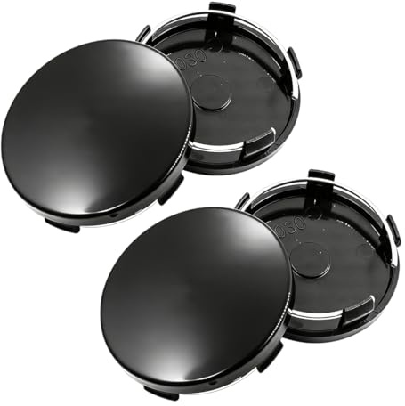WUFKOP 4Pcs Tapas Llantas 60mm, Tapacubos Seat Universales, Tapas para Llantas de Aleación Estable, Tapa Central de Rueda Compatible