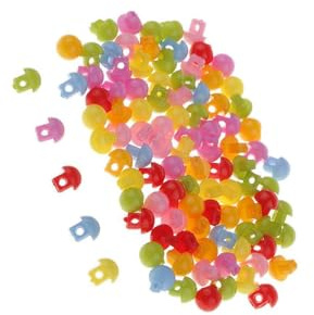 WNDUOKXH Färgglada hartsknappar Mini-hartsknappar 2 hål Flerfärgade alternativ Gör-det-själv-pyssel och barnprojekt Smidig gör-det-själv-sömnad Scrapbooking-pyssel Barn Barnmanualknapp