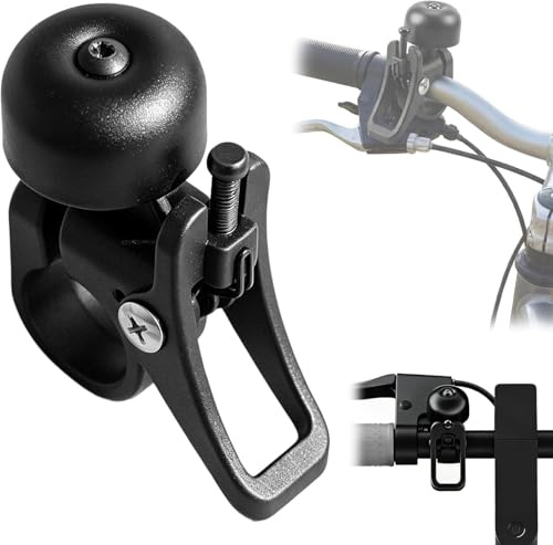 Scooter Trottinette Électrique, Cloche de Vélo en Aluminium Classique, Accessoire Compatible avec PRO, PRO2, 1S pour Trottinettes Électriques