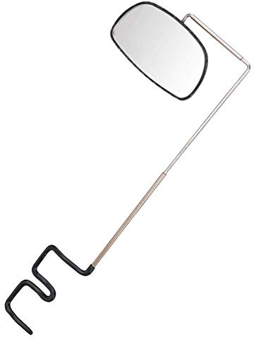Miroir Rétroviseur de Vélo Rotatif à 360°, en Alliage d'Aluminium, Installation sur Casque ou Lunettes, Super Réfléchissant, pour Sécurité Cyclisme