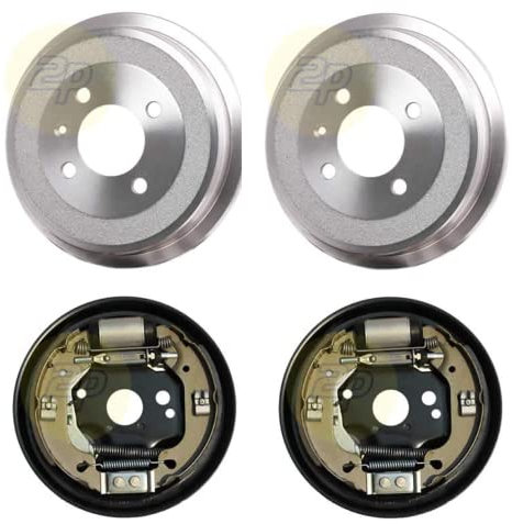 KMFT002 KIT MASSE FRENANTI COMPLETE DI TAMBURI FRENO