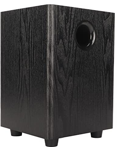 Yunir Basslautsprecher, 6,5-Zoll-150-W-Ground-Booster-Passiv-Subwoofer, Hochleistungslautsprecher mit 40-mm-Maschinensockel, für Heimkino, Plug-and-Play