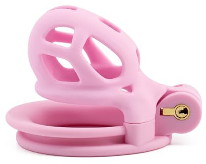 Jaula de Entrenamiento de Fuerza Super Mini para Hombres (Rosa, XS)