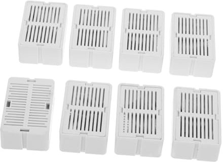 GRIRIW Pet Fountain Replacement Activated Carbon Filter for Water Feeder, Ceramic Cake 8 2 Pieces Sponge Pad, Compatible Pet Drinking Fountain for Dogs and Cats