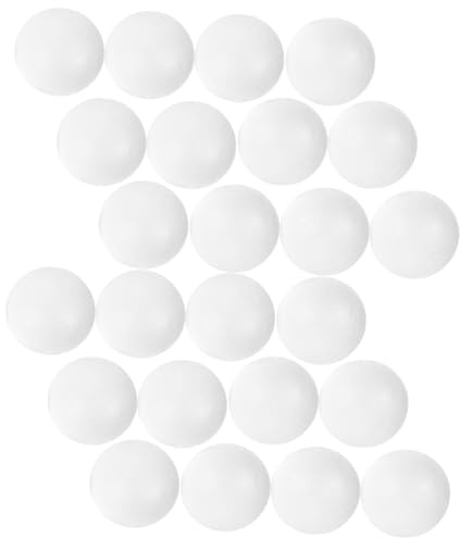 EPIGEIST 100 piezas Bolas Semicirculares de Espuma Accesorios para Manualidades Infantiles Decoración DIY Pintura Navideño Materiales para Arreglo Floral