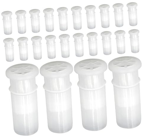 INOOMP Giocattoli per Ragazzo Ragazza Cigolii 200 Pezzi Inserto Squeaker in Plastica per Peluche Rumorosi Accessori Sonori per Bambole Attirano L’attenzione Ragazzo Ragazza Giochi