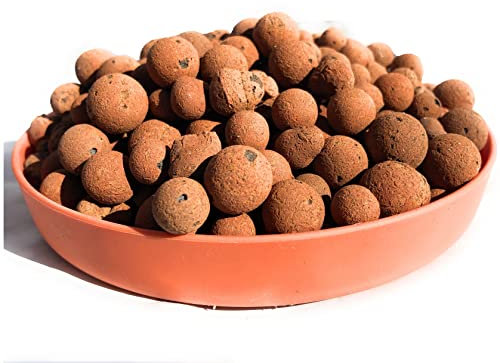 Mokuzai Expanded Clay Pebbles: Horticultural Hydroponic PureGrow® LECA Lightweight Aggregate Pellet Balls (4 Litres)