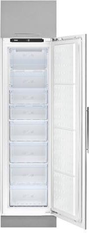 TEKA RSF 41160 BU - Congelatore totale 81 cm, 220 L, basso piano di lavoro, motore inverter, integrazione porta a porta, 3 cassetti trasparenti, congelamento rapido, controllo meccanico della
