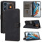 BELLA BEAR Funda para ZTE Nubia Music, [Tecnología de Bloqueo RFID] Fundas de Billetera, Funda ZTE Nubia Music con [Soporte]-Negro