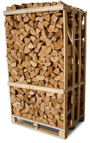Fuel Express Large Crate of Birch Hardwood Firewood - Ready to Burn