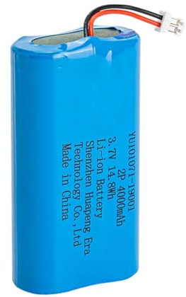 Batterie Rechargeable Haute capacité 3,7 V 4000 mAh, Batterie Lithium-ION avec Prise terminale, Accessoires de Batterie de Voiture RC Robots