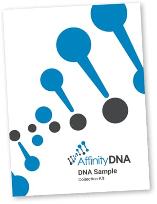 Kit per Test del DNA per gemelli della AffinityDNA - Test genetico accurato al 99,99% | Test di zigisita' per gemelli da casa Kit per il test del DNA per 2 gemelli | Risultati in 4 giorni lavorativi
