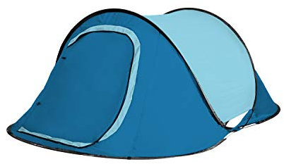 Pop Up Zelt für 2 Personen - Wurfzelt wasserdicht - 2 Mann Campingzelt - Strandzelt Trekkingzelt Festival Zelt Angel Zelt- kleines Packmaß - schneller Aufbau