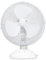 Excel 9” Table DeskFan with 2 Speed Settings – Compact QuietFan with Adjustable Tilt Head for Personal Cooling – White PortableFan for Home, Office, or Dorm