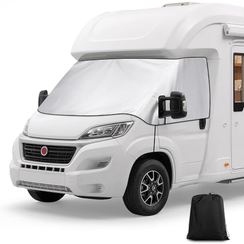 Coviek Copertura del Parabrezza Camper per Fiat Ducato in 600D Impermeabile