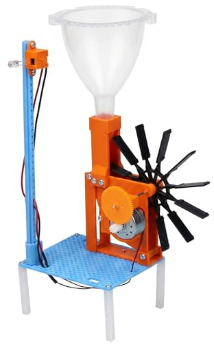 Kit d'expérimentation Scientifique, kit générateur de Roue à Eau en Plastique, expérience Scientifique pour l'apprentissage de la Conversion d'énergie et l'éducation Physique