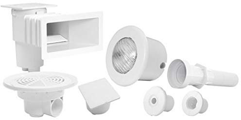 Aqualux Kit de pièces à sceller pour Piscine enterrée 8x4 Liner