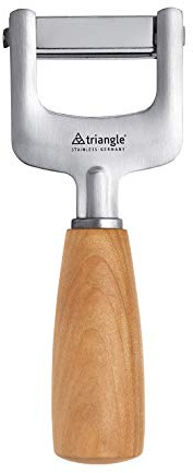 triangle 84 093 12 04_K Julienneschneider Soul Kirschbaum Made in Solingen/Germany professionelle Qualität Julienneschäler Spiralschneider Streifenschneider für Gemüse Julienne-Schäler