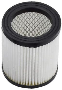 Melchioni Family | Filtro di Ricambio HEPA per Bidone Aspiracenere Cenerello, Filtro HEPA Lavabile per Aspirapolvere, Rimovibile,in Microfibra per la Pulizia di Braci e Ceneri