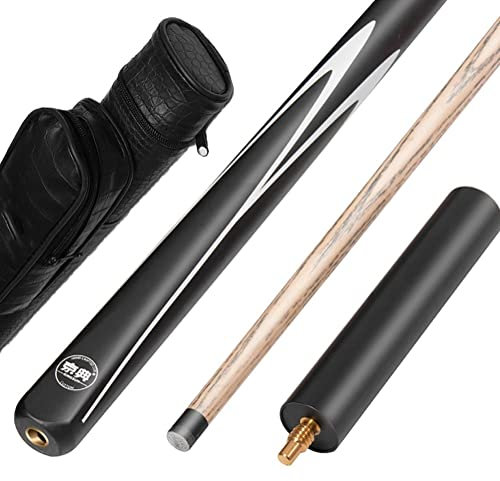 Billard Queue Hochwertiger, feiner, handgefertigter 3/4-Klappqueue mit 10 mm Spitze, explosiver Rest und einfacher Sprung für Erwachsene und Kinder PIOKUHB 221123(Size:Barrel Set)