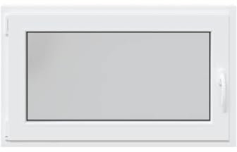 vidaXL Finestra Seminterrato RISOR 100x60 cm Anta Ribalta DIN Sinistra, Finestra di Uscita, Finestra della tramoggia, Finestra nel seminterrato