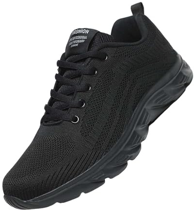 Lättviktssko för män, ortopedisk sko för män med snörning, löparsneaker med nätöverdel, halkfria mjuka sulor sneakers, träningsskor, löpning, promenader