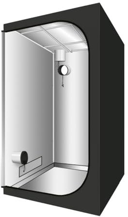 GREENCUBE - Box G-LIGHT Mylar 150x150x200cm - Jardiniers Intérieurs - Jardinage Contrôlé - Espace Spacieux - Tissu Mylar et Nylon