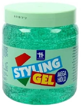 Hegron Styling Gel - Mega Hold - Gel für jeden Haartyp - 6er Pack (6 x 500ml)
