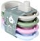 Dantoy - Badewannenspielzeug - 4 teiliges Badewannen Boot-Set in 4 verschiedenen Pastelltönen, Babyspielzeug, Wasserspielzeug für Babys, kleinere und größere Kinder