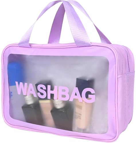 Q-WOOFF Sac de Voyage Sép. Sèche et Humide, Grande Capa. (Violet, L)