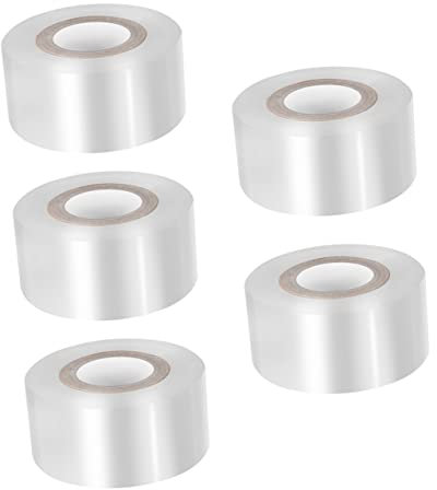 KONTONTY 5rollos Cinta De Injerto para Árboles Frutales y Plantas PE Autoadhesivo Duradero Ahorra Esfuerzo