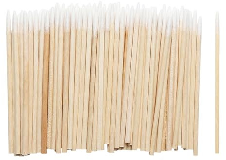 Bastoncini Cotonati Con Punta Da 600, Bastoncini Cotonati In Legno, Applicatori Mini Stick, Applicatori Per Trucco Occhi In Cotone, Tamponi Per Trucco Con Punta