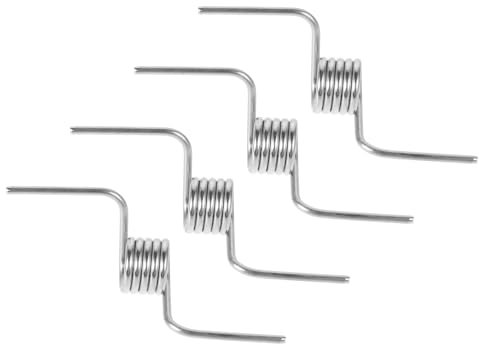 FUNNETOYU 4pcs Refrigerator Door Spring Accessory Replacement Part for Fridge Divider Spring Mechanism
