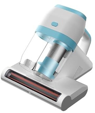 Aspirateur Anti-Acariens 500W – Puissante Aspiration 15 000Pa, Stérilisation UV-C, Double Réservoir, Câble 4M, Air Chaud 55°, 36 000 Vibrations/Min