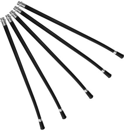 Gadpiparty 5pcs Spray Hose 8kg Iron Head Nozzle Hose High Pressure Water Discharge Pipe for Accessories