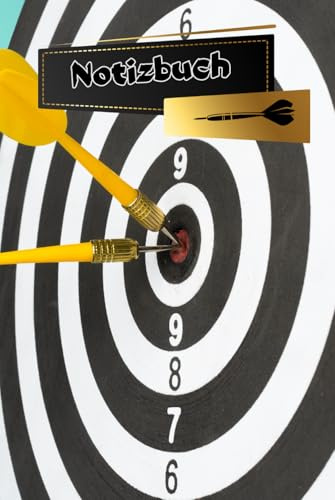 Darts Notizbuch Dart Sport Taschenbuch Dartliga Buch Steeldart Notizheft Turnier Schreibheft Softdart Wurftechnik Training Übungsheft Events ... Bullet Journal Dartpfeile Fotoalbum 01A21