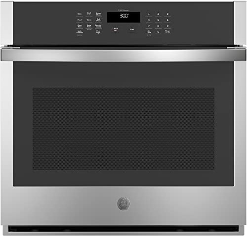 GE 30 in. Smart Single Electric Built‑In Electric Wall Oven, Self‑Cleaning – Stainless Steel