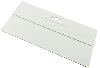 MBS TRADING | Tapetenglätter Andrückspachtel Tapezierspachtel PVC 240x120mm | weiß, Größe: 1 Stück